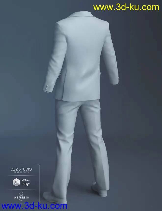 Q Suit for Genesis 8 Male(s)模型的图片6