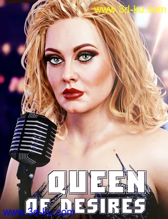 3D打印模型Queen of Desires HD for Genesis 8 Female的图片