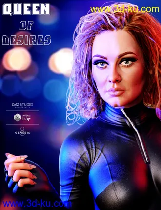 3D打印模型Queen of Desires HD for Genesis 8 Female的图片