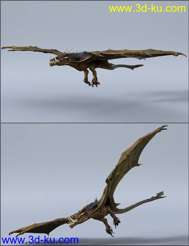 Quixotry's Poses for HH Wyvern模型的图片10