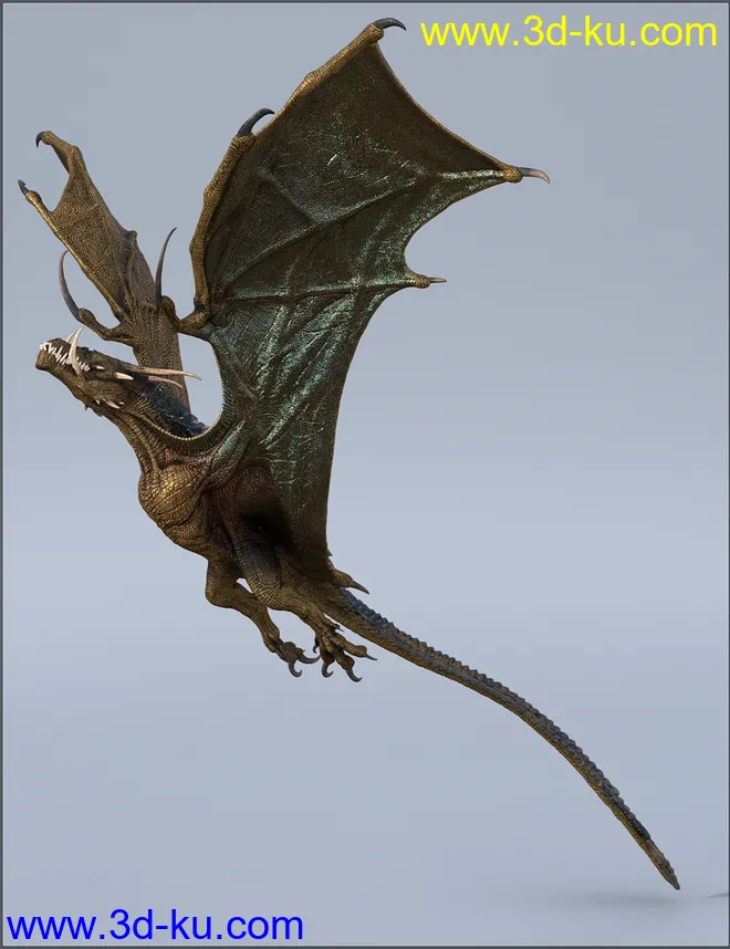 Quixotry's Poses for HH Wyvern模型的图片13