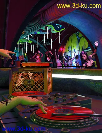 3D打印模型Rave Cave的图片
