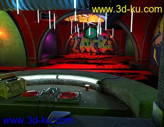 3D打印模型Rave Cave的图片