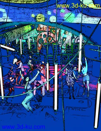 3D打印模型Rave Cave的图片