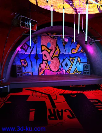 3D打印模型Rave Cave的图片