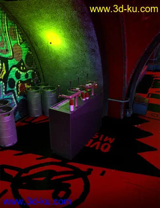 3D打印模型Rave Cave的图片
