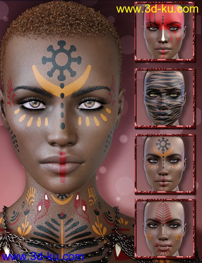 Rayya for Genesis 8 Female模型的图片3