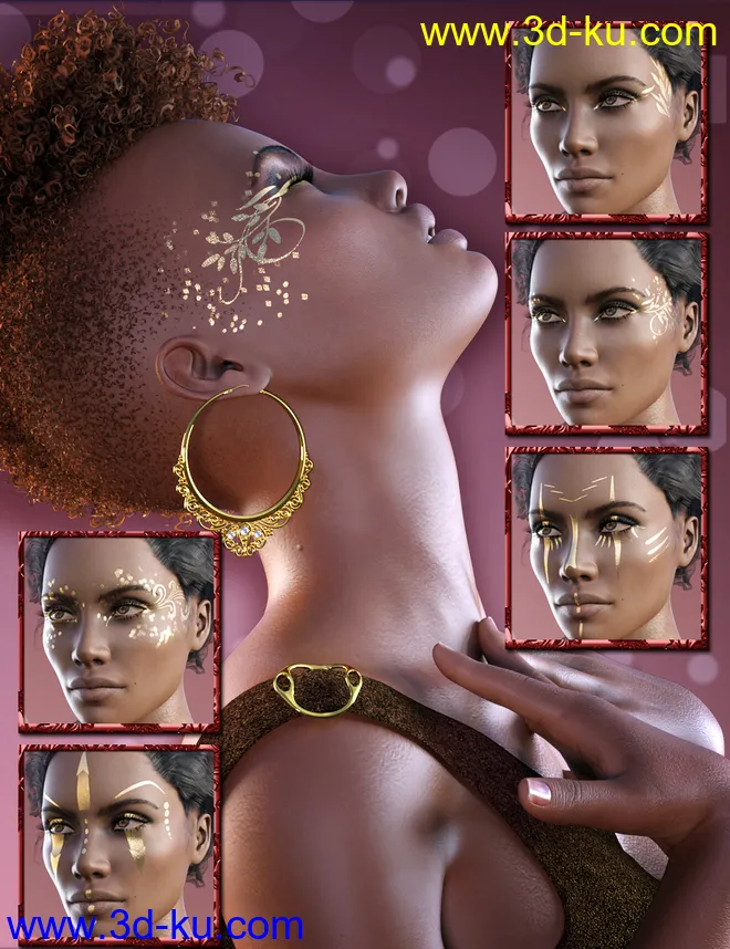 Rayya for Genesis 8 Female模型的图片4