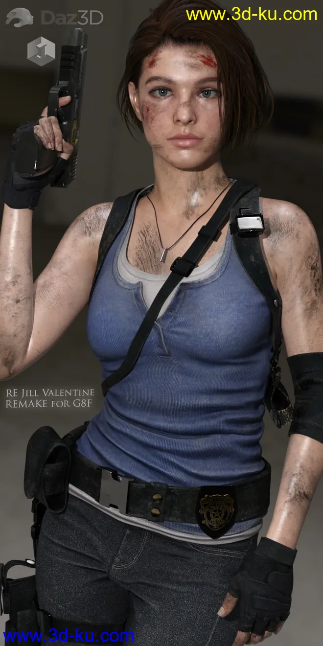 RE Jill Valentine Remake for G8F模型的图片1