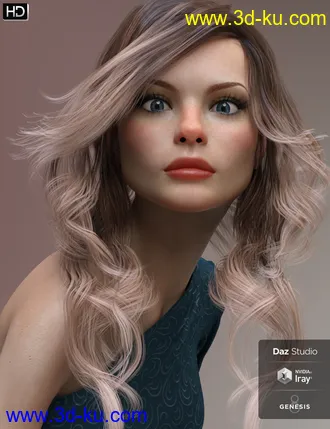 3D打印模型Red HD for Genesis 8 Female的图片