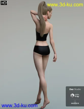 3D打印模型Red HD for Genesis 8 Female的图片