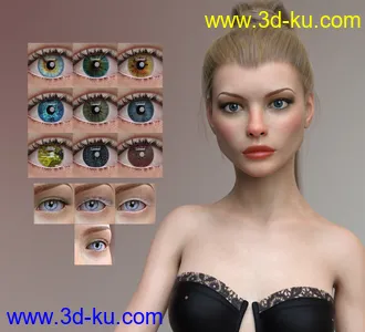 3D打印模型Red HD for Genesis 8 Female的图片
