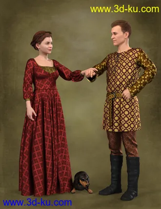 3D打印模型Regal Riches - Historical Pattern Iray Shader Presets的图片