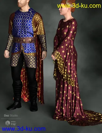3D打印模型Regal Riches - Historical Pattern Iray Shader Presets的图片