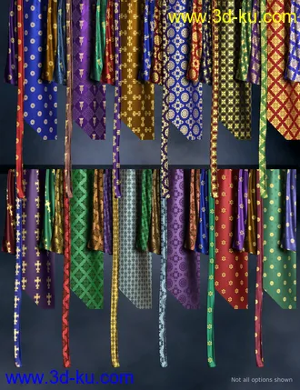 3D打印模型Regal Riches - Historical Pattern Iray Shader Presets的图片