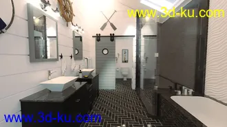 3D打印模型Regatta Bathroom的图片