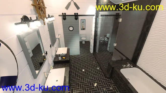 Regatta Bathroom模型的图片3