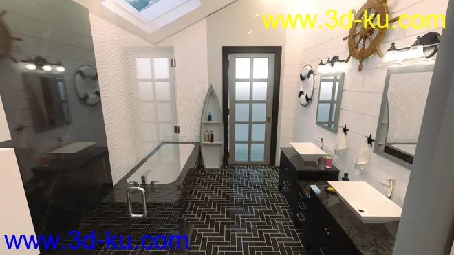 Regatta Bathroom模型的图片6