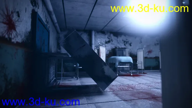 Render In A Box - Eerie Hospital Room模型的图片8