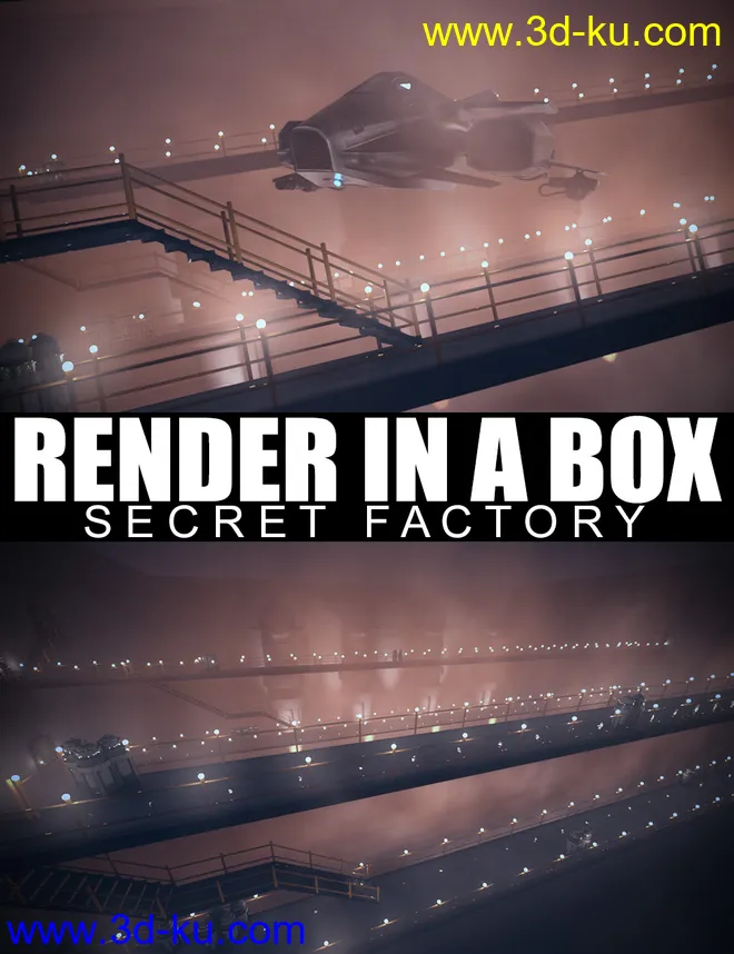 Render In A Box - Secret Factory模型的图片1