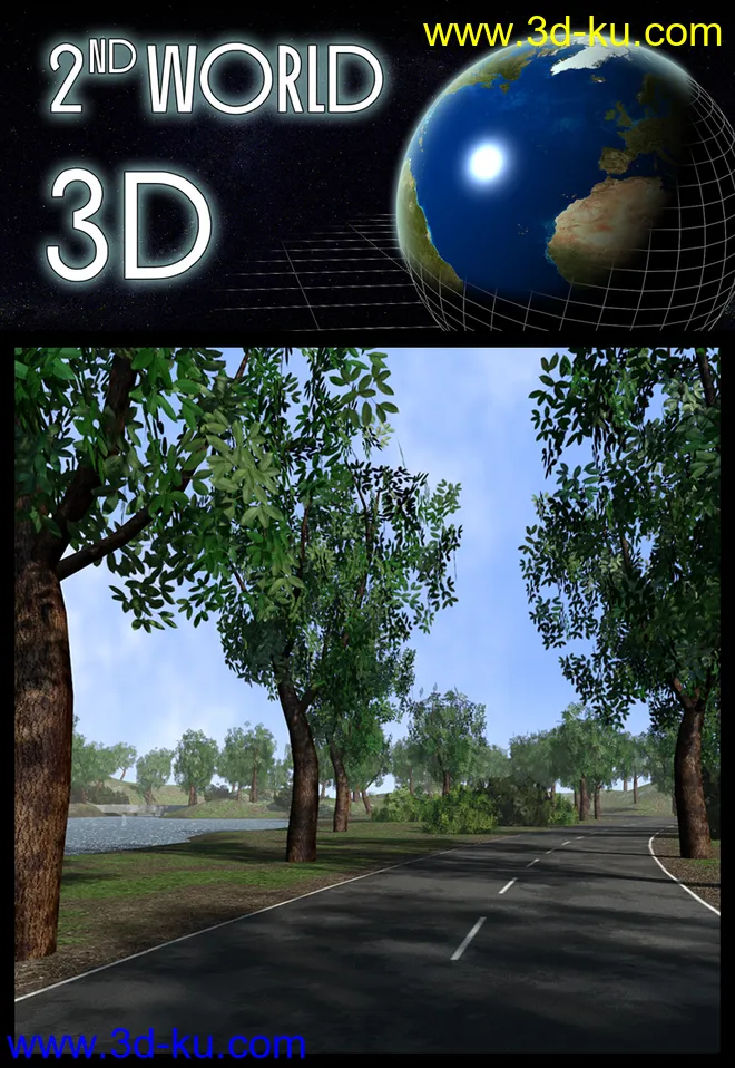 Road and track scenery模型的图片1