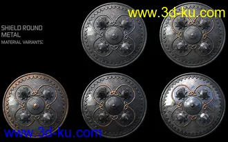3D打印模型ROG Fantasy Shields的图片