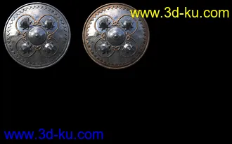 3D打印模型ROG Fantasy Shields的图片