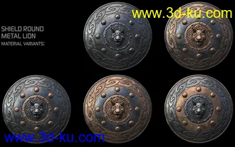 3D打印模型ROG Fantasy Shields的图片