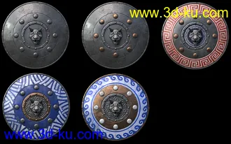 3D打印模型ROG Fantasy Shields的图片