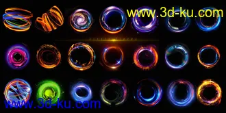 3D打印模型Ron's Circle Flares的图片