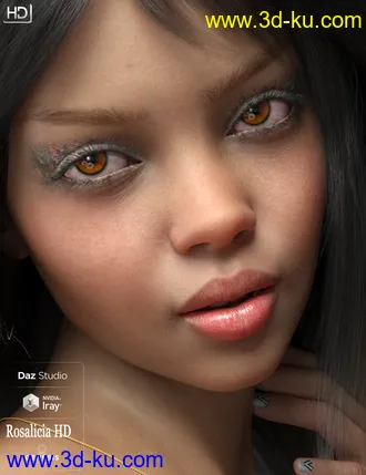 3D打印模型Rosalicia HD For Genesis 8 Female的图片