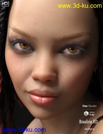 3D打印模型Rosalicia HD For Genesis 8 Female的图片