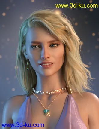 3D打印模型Rose HD and Expressions for Genesis 8 Female的图片