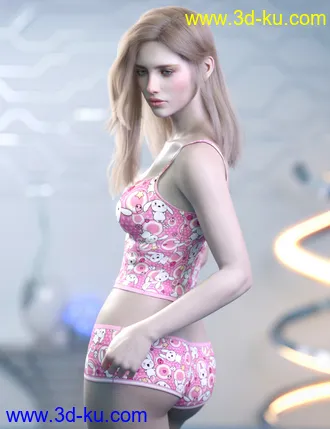 3D打印模型Rose HD and Expressions for Genesis 8 Female的图片