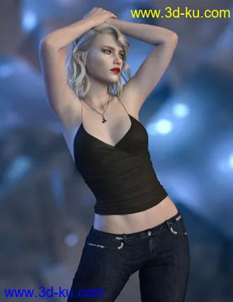 3D打印模型Rose HD and Expressions for Genesis 8 Female的图片