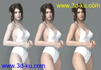 Rose HD and Expressions for Genesis 8 Female模型的图片16