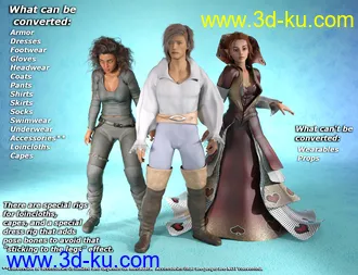 3D打印模型RSSY Clothing Converter from Generation 4 to Genesis 3的图片