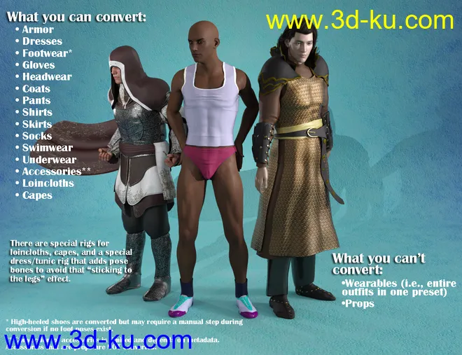 RSSY Clothing Converter from Michael 4 to Genesis 8 Male (Update)模型的图片2