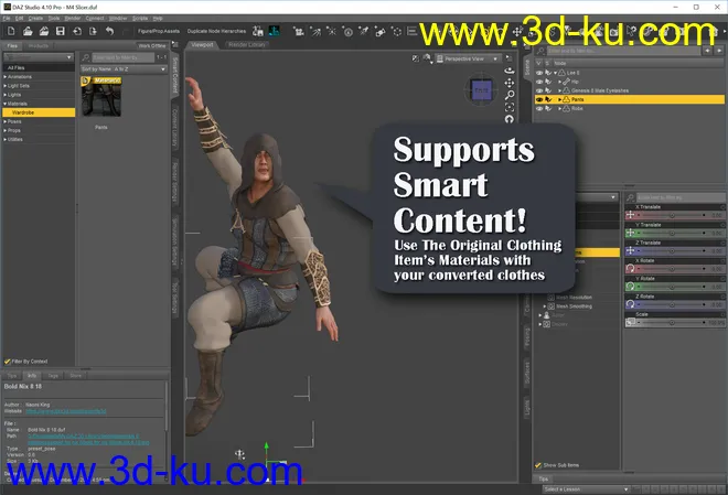 RSSY Clothing Converter from Michael 4 to Genesis 8 Male (Update)模型的图片4