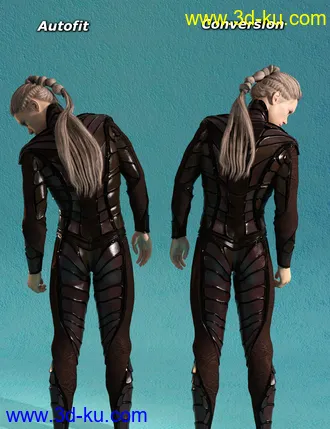 3D打印模型RSSY Hair Converter from Genesis 2 Male to Genesis 8 Male的图片