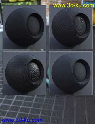 3D打印模型Rubber - Iray Shaders的图片