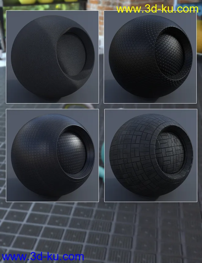 Rubber - Iray Shaders模型的图片5