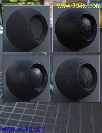 3D打印模型Rubber - Iray Shaders的图片