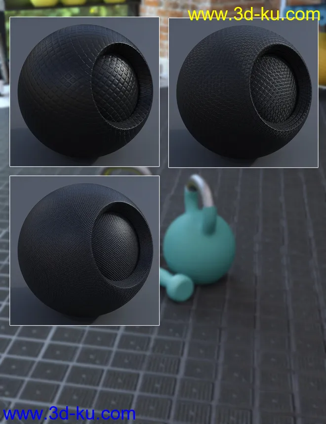 Rubber - Iray Shaders模型的图片6