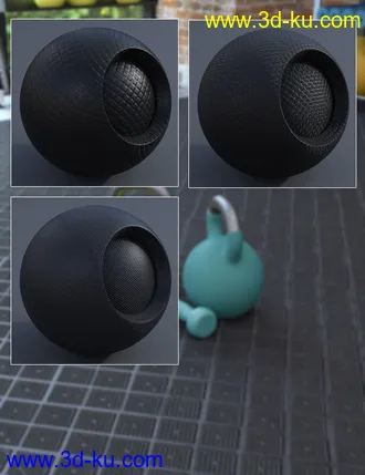 3D打印模型Rubber - Iray Shaders的图片