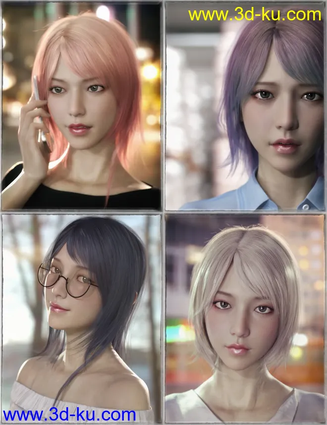 Ruo Xi Collection for Genesis 8 Female(s)模型的图片11