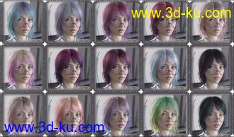 3D打印模型Ruo Xi Collection for Genesis 8 Female(s)的图片