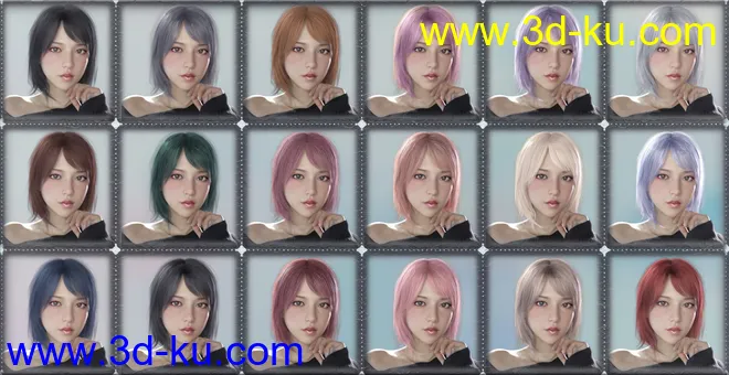 Ruo Xi Collection for Genesis 8 Female(s)模型的图片13