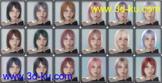 3D打印模型Ruo Xi Collection for Genesis 8 Female(s)的图片