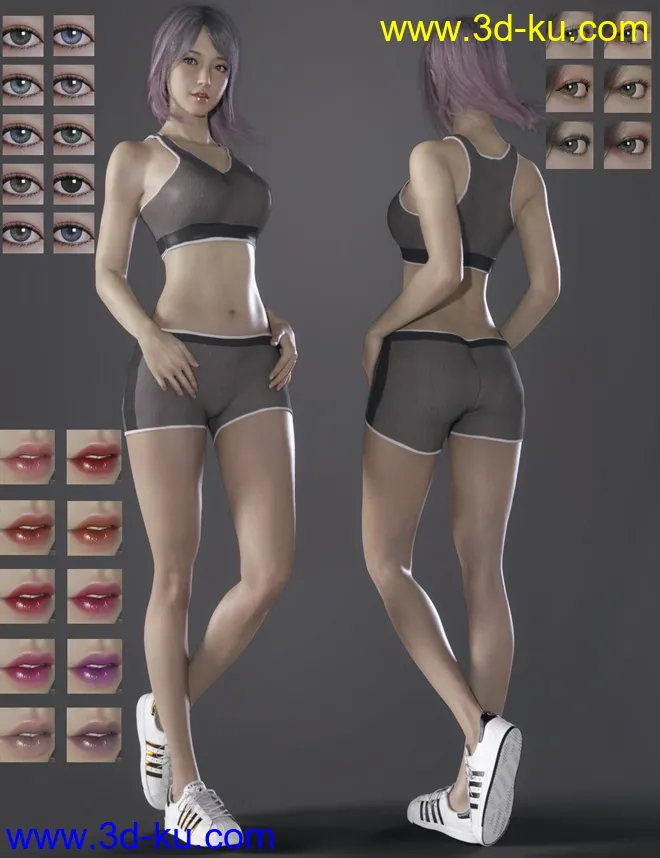 Ruo Xi Collection for Genesis 8 Female(s)模型的图片14